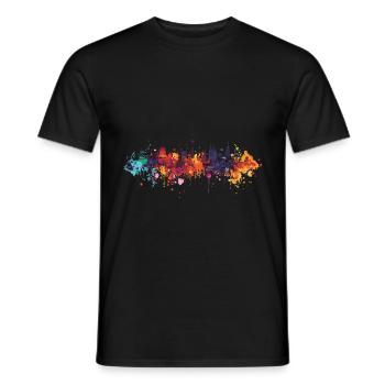 Neustadt am Rübenberge - Männer T-Shirt - Schwarz - Vorne - AI Model Male 178 light (178cm)