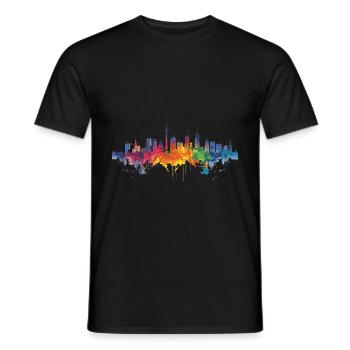 Nord - T-shirt homme - noir - Devant - AI Model Male 178 light (178cm)