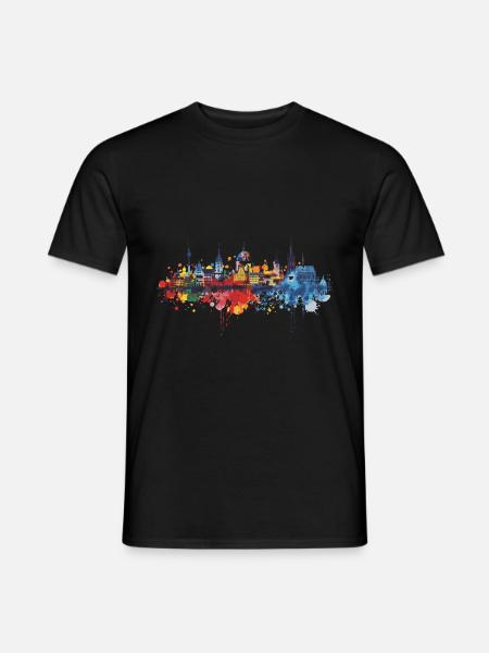 Rastede - T-shirt homme - noir