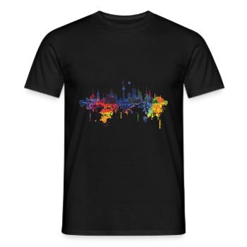 Sword - Men's T-Shirt - black - Front - AI Model Male 178 light (178cm)