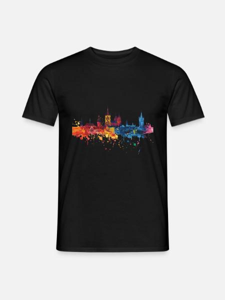 Senftenberg - Männer T-Shirt - Schwarz
