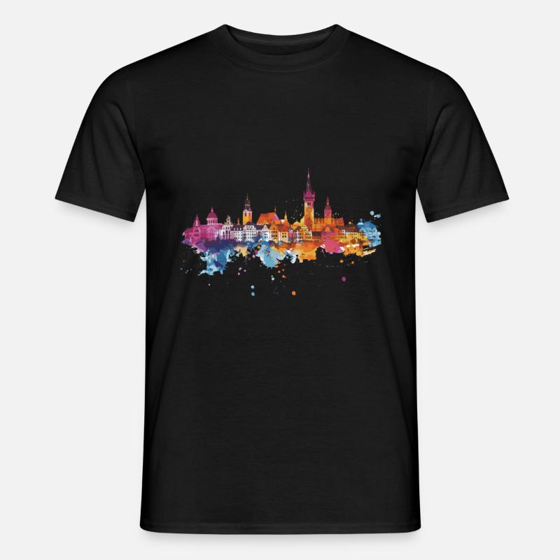 St. Ingbert - Männer T-Shirt - Schwarz