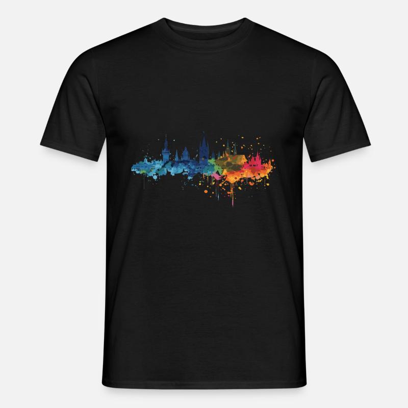 Wernigerode - Männer T-Shirt - Schwarz