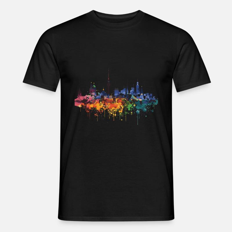 Westoverledingen⁠ - Männer T-Shirt - Schwarz
