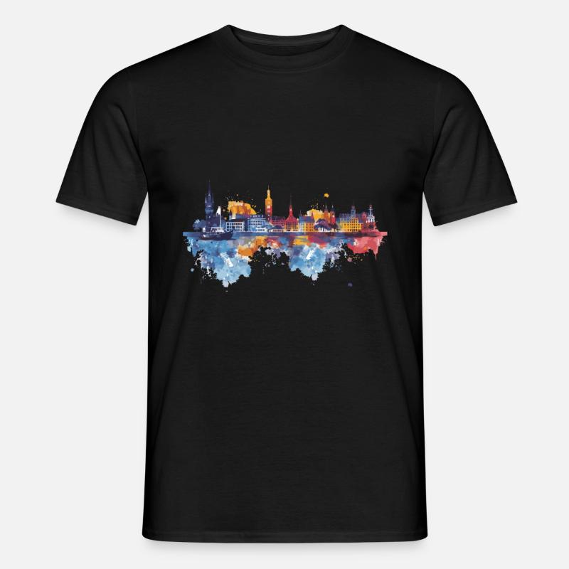 Wilhelmshaven - Männer T-Shirt - Schwarz