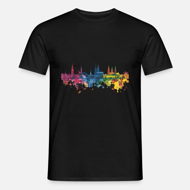 Zerbst_Anhalt - Männer T-Shirt - Schwarz