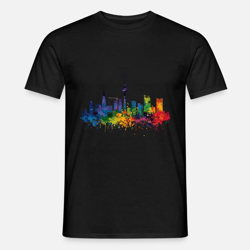 Bretten - Männer T-Shirt - Schwarz