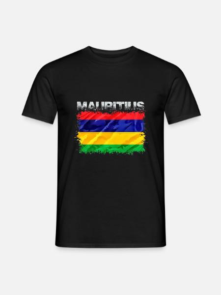 Mauritius - Men's T-Shirt - black