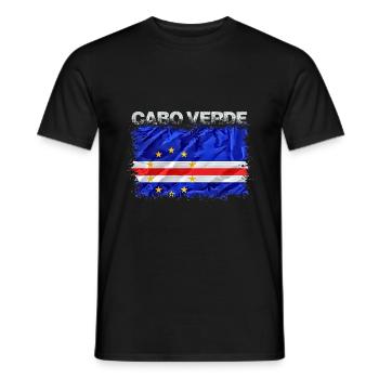Cap Verde - Männer T-Shirt - Schwarz - Vorne - AI Model Male 178 light (178cm)