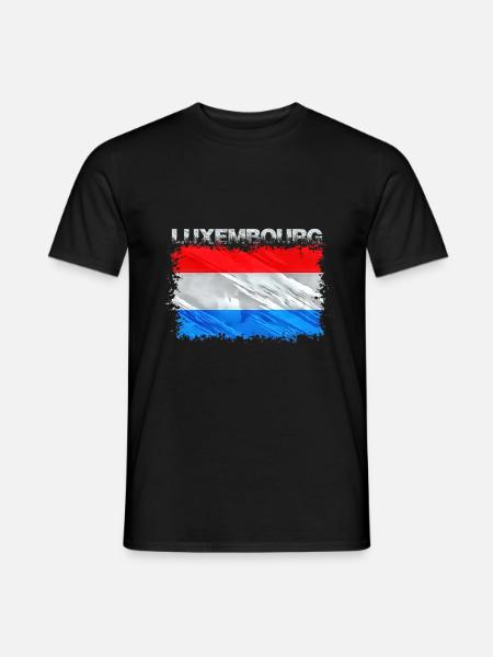 Luxembourg - Men's T-Shirt - black