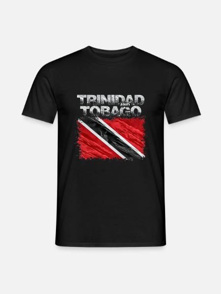 Trinité-et-Tobago - T-shirt homme - noir