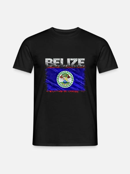 Belize - Men's T-Shirt - black