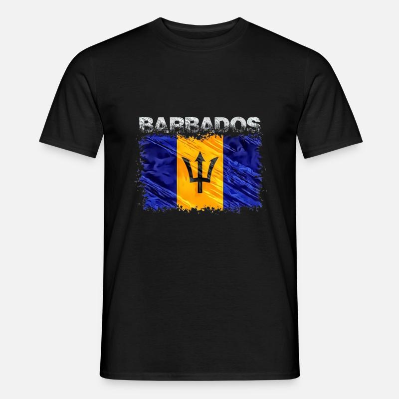 Barbados - Männer T-Shirt - Schwarz