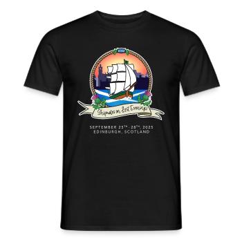 LE VIII 2025 - T-shirt homme - noir - Devant - AI Model Male 178 light (178cm)