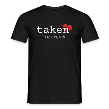 Fier époux père génial idée cadeau femme - T-shirt homme - noir - Devant - AI Model Male 178 light (178cm)