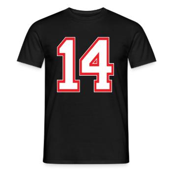 Troy Bolton Ausgabe 14 - Männer T-Shirt - Schwarz - Vorne - AI Model Male 178 light (178cm)