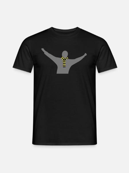 Fan - Männer T-Shirt - Schwarz