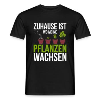 Gärtner Pflanzen Spruch - Männer T-Shirt - Schwarz - Vorne - AI Model Male 178 light (178cm)