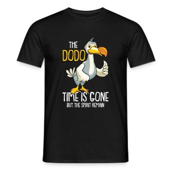 Dodo Mauritius Dronte - Men's T-Shirt - black - Front - AI Model Male 178 light (178cm)