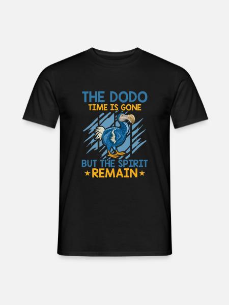 Dodo Mauritius Dronte - Men's T-Shirt - black
