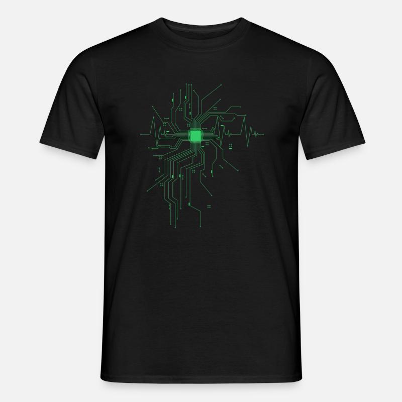 Computer scientist gift for nerds and geeks - Men’s T-shirt - black