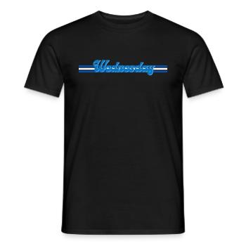 Wednesday Inferno - Men's T-Shirt - black - Front - AI Model Male 178 light (178cm)