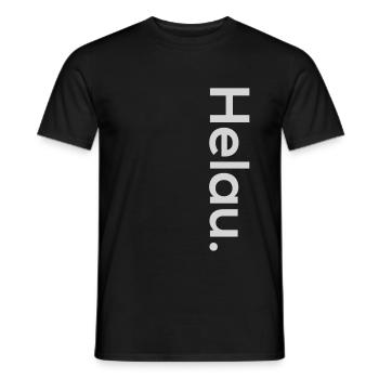 Carnival Helau Confetti Costume Retro Carnival - Men's T-Shirt - black - Front - AI Model Male 178 light (178cm)