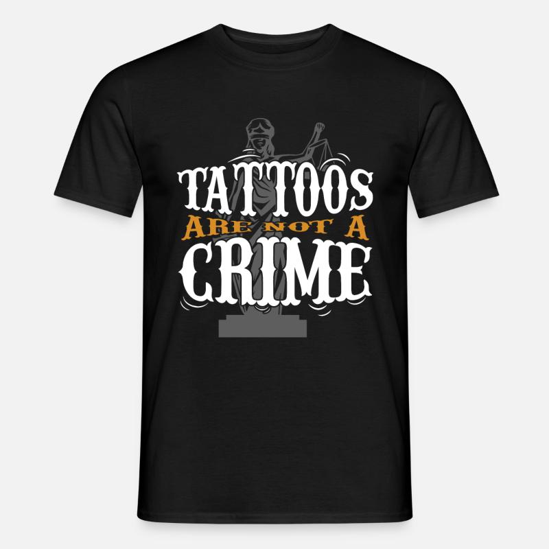 Tattoo - Männer T-Shirt - Schwarz
