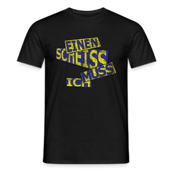 I have to shit - vintage - Men's T-Shirt - black - Front - AI Model Male 178 light (178cm)