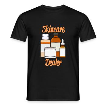 Skincare Dealer Dermatologist Geschenk - Männer T-Shirt - Schwarz - Vorne - AI Model Male 178 light (178cm)