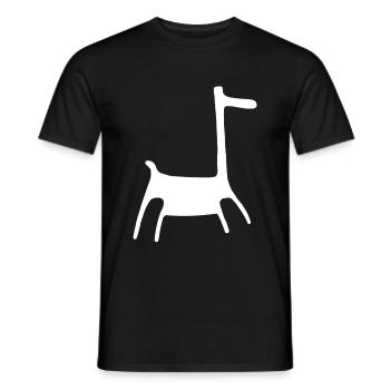Nazca Lines | Peru Geoglyphs Las Líneas De Nazca - Men's T-Shirt - black - Front - AI Model Male 178 light (178cm)