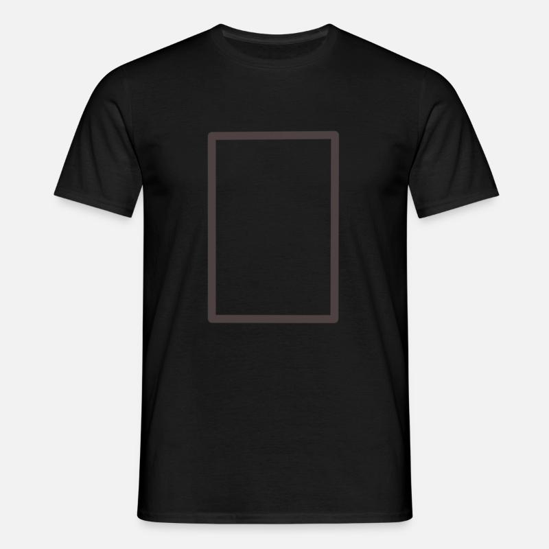 Cool square pattern - Men's T-Shirt - black