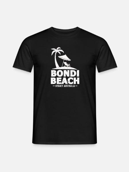 Bondi Beach - Men's T-Shirt - black