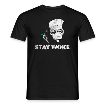 étranger - T-shirt homme - noir - Devant - AI Model Male 178 light (178cm)