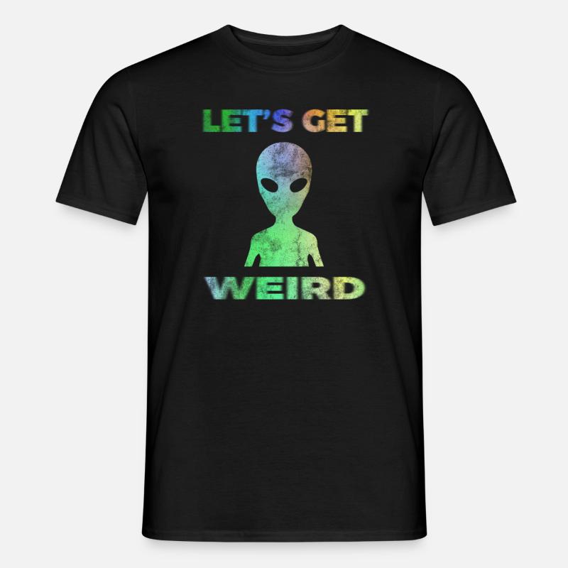 Alien - Männer T-Shirt - Schwarz