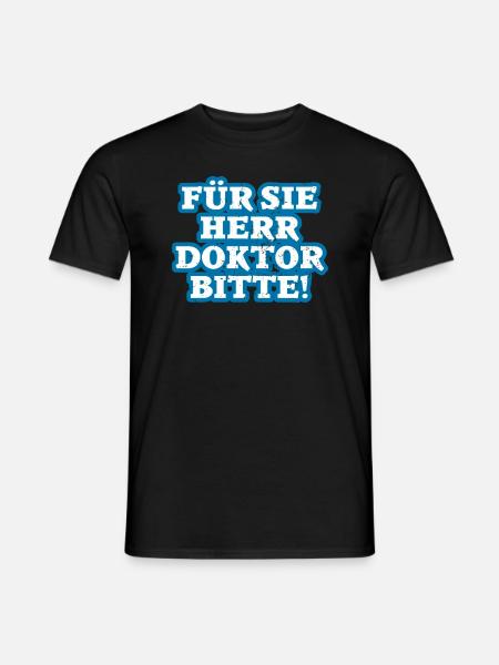 Regalo di dottorato - T-shirt uomo - nero