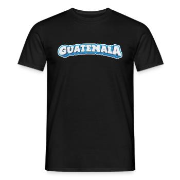 STYLE GUATÉMALTÈQUE - T-shirt homme - noir - Devant - AI Model Male 178 light (178cm)