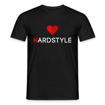 Hardstyle - Rawstyle - Hardstyler Gift merch - T-shirt homme - noir - Devant - AI Model Male 178 light (178cm)