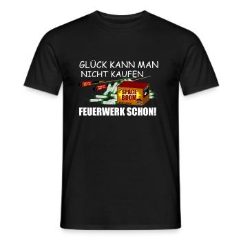 On peut acheter des feux d’artifice - T-shirt homme - noir - Devant - AI Model Male 178 light (178cm)