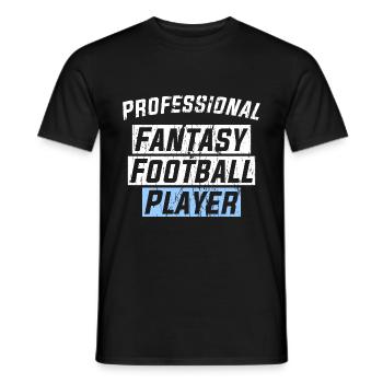 Professional Fantasy Football Player - Männer T-Shirt - Schwarz - Vorne - AI Model Male 178 light (178cm)