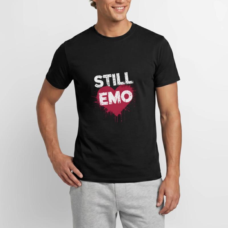 Still Emo! Emo Goth Alternative Männer T-Shirt