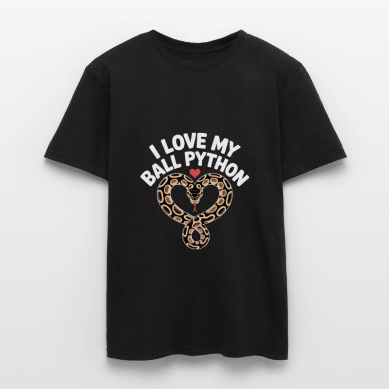 J’adore mon python royal ! Roi python T-shirt homme