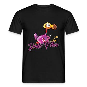 Dodo Mauritius Bird Dronte - Men's T-Shirt - black - Front - AI Model Male 178 light (178cm)