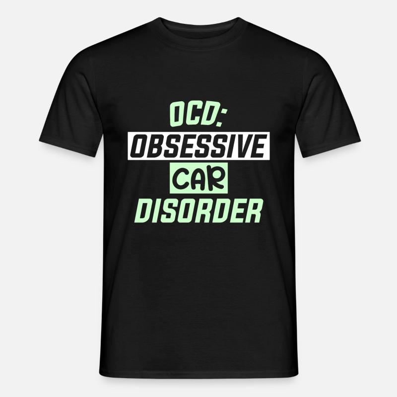OCD - Männer T-Shirt - Schwarz