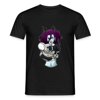 Zombie Monster Undead Koala Creature Halloween - T-shirt homme - noir - Devant - AI Model Male 178 light (178cm)