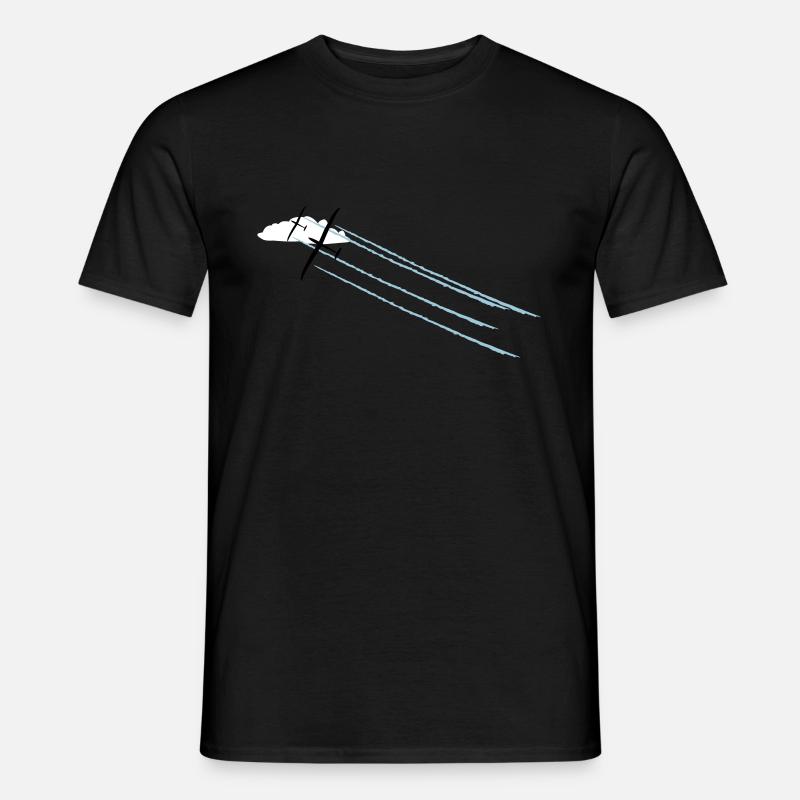 Glider Gliding Glider Glider Pilot Pilot - Men’s T-shirt - black