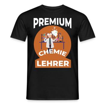 Chimie - T-shirt homme - noir - Devant - AI Model Male 178 light (178cm)