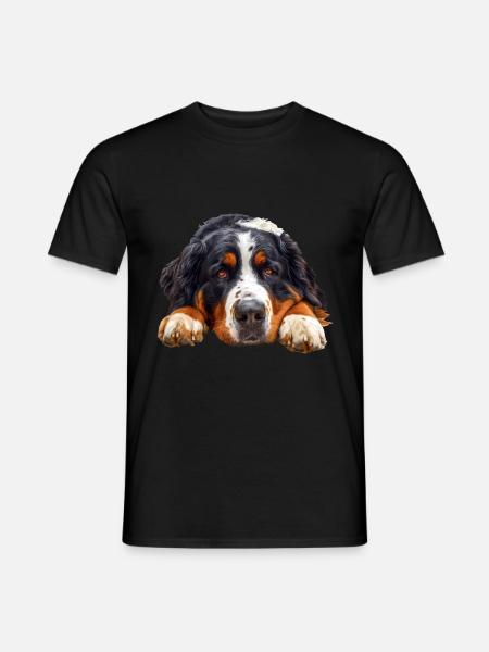 Bernese Mountain Dog - Men's T-Shirt - black