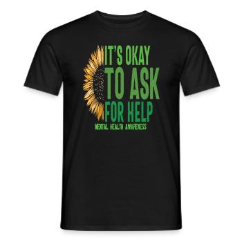 Vos sentiments sont des citations de motivation valides - T-shirt homme - noir - Devant - AI Model Male 178 light (178cm)