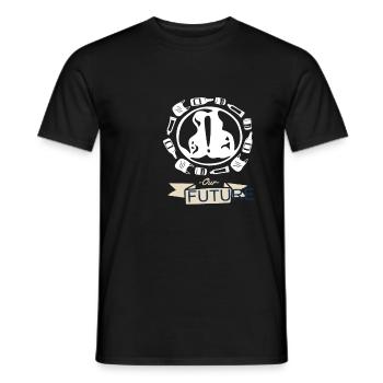 Nos citations futures - T-shirt homme - noir - Devant - AI Model Male 178 light (178cm)